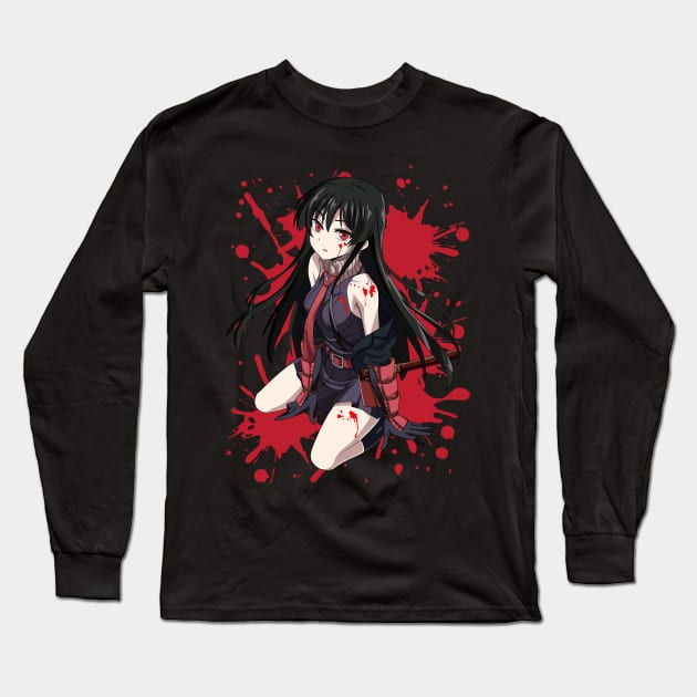 Akame ga Kill Long Sleeve T-Shirt by mounier